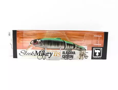 Плавающая приманка Jackall Mikey Sleek 115 Alabama Dark Silhouette Oikawa (1860 г.)