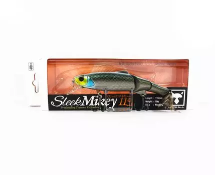 Плавающая приманка Jackall Mikey Sleek 115 Kawashima Shiromeimetsu Bone (1888 г.)