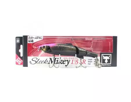 Плавающая приманка Jackall Mikey Sleek 115 SR Pink Head Aurora Black (0350)