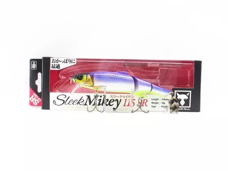 Плавающая приманка Jackall Mikey Sleek 115 SR Babataku Meimetsu Laser (0282)