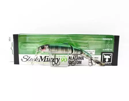 Плавающая приманка Jackall Mikey Sleek 90 Alabama Dark Silhouette Oikawa (1815)