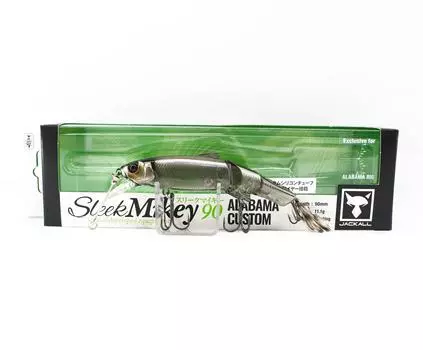 Плавающая приманка Jackall Mikey Sleek 90 Alabama Stealth Smoke Shad (1822)