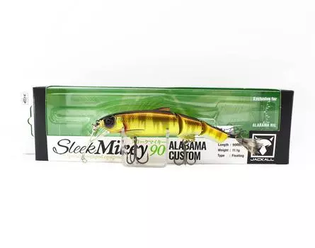 Плавающая приманка Jackall Mikey Sleek 90 Alabama Gold Flashing Oikawa (1785)