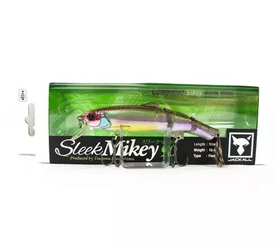 Плавающая приманка Jackall Mikey Sleek 90 с полузеркалом Wakasagi (1932 год)