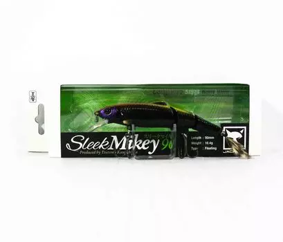 Плавающая приманка Jackall Mikey Sleek 90 Uroko HL Jakumeimetsu Black (1956 год)