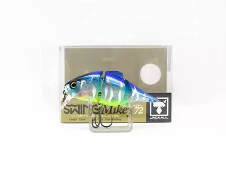 Плавающая приманка Jackall Mikey Swing 72 Devils Clear (4044)