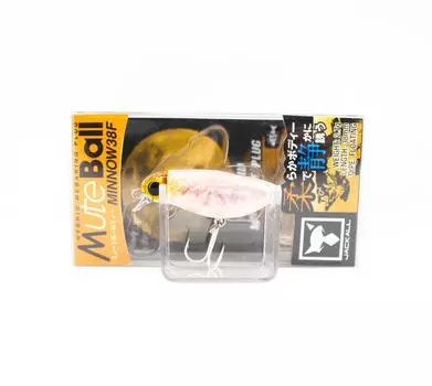 Плавающая приманка Jackall Mute Ball Minnow 38F Ami Ball Glow Crush (5020)