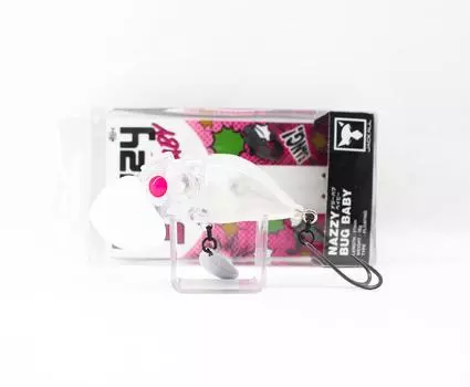 Плавающая приманка Jackall Nazzy Bug Baby YB Secret Clear (5906)