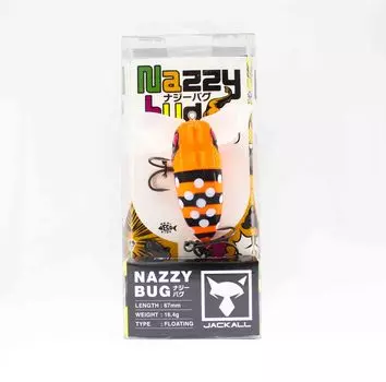 Плавающая приманка Jackall Nazzy Bug Spark Orange Candy (1665 г.)