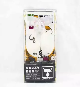 Плавающая приманка Jackall Nazzy Bug YB Secret Clear (1658 г.)