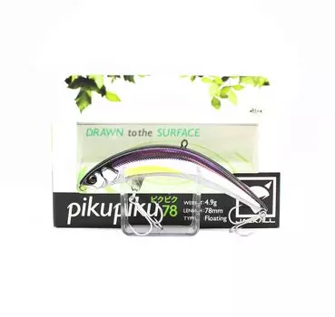 Плавающая приманка Jackall Piku Piku 78, ливрея Wakasagi (0149)