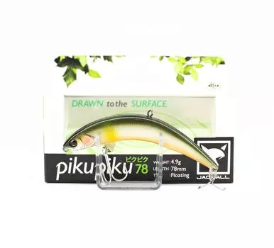 Плавающая приманка Jackall Piku Piku 78 Natural Ayu (0071)
