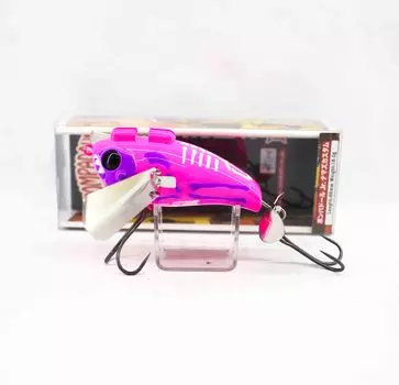 Плавающая приманка Jackall Pompadour Jr. из полипропилена с лягушачьей костью (3350)