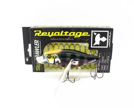 Плавающая приманка Jackall RV-Crawler HL Black Gill (7809)