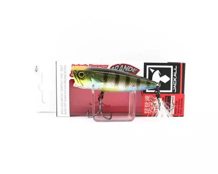 Плавающая приманка Jackall SK Pop Grande Hiramura Custom с оранжевой головкой Gill (8054)