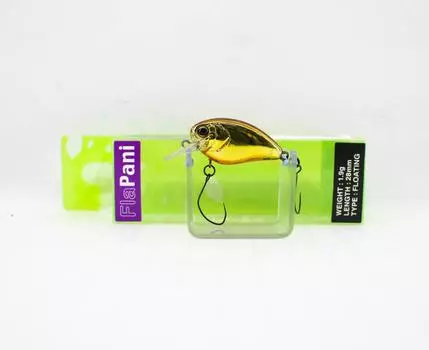 Плавающая приманка Jackall Timon Flapani, золотистая (5112)