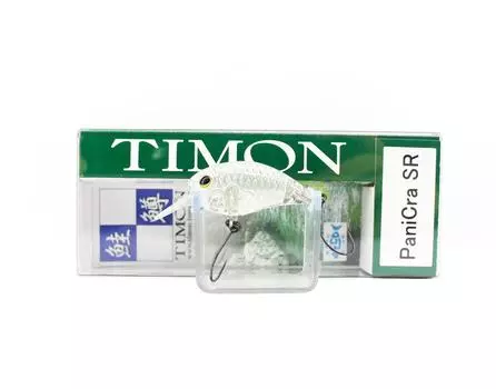 Плавающая приманка Jackall Timon Panicra SR Crank Bait, прозрачная (0837)