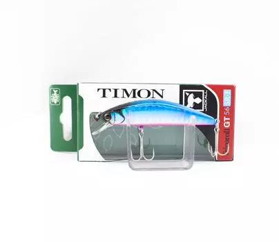 Плавающая приманка Jackall Timon Tricoroll GT 56 SR-F Flash Blueback (9396)