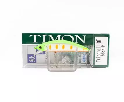 Плавающая приманка Jackall Timon Tricoroll GT 56 SR-F Lime Yamame (7477)