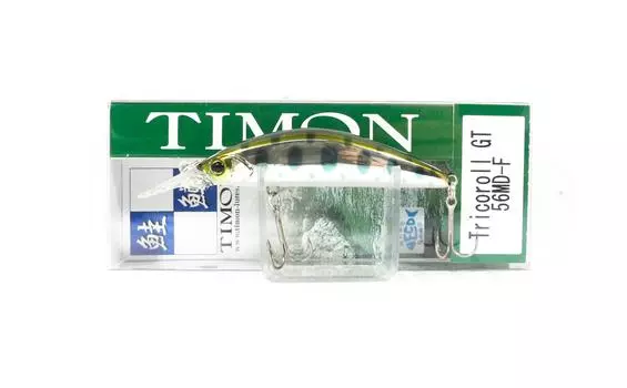 Плавающая приманка Jackall Timon Tricoroll GT 56 MD-F Silver Yamame (4155)