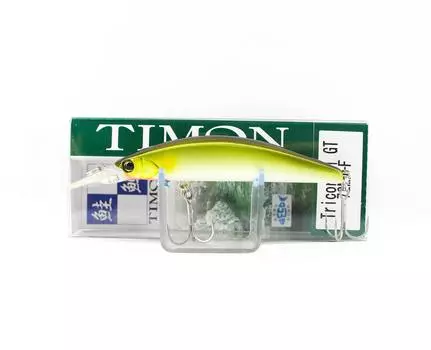 Плавающая приманка Jackall Timon Tricoroll GT 72 MD-F Pearl Ayu (4477)