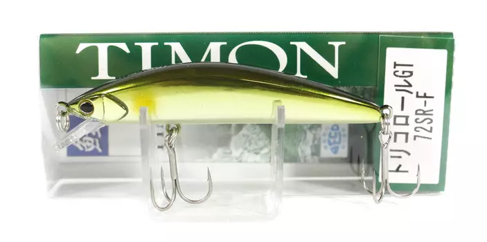 Плавающая приманка Jackall Timon Tricoroll GT 72 SR-F Gold Ayu (4552)