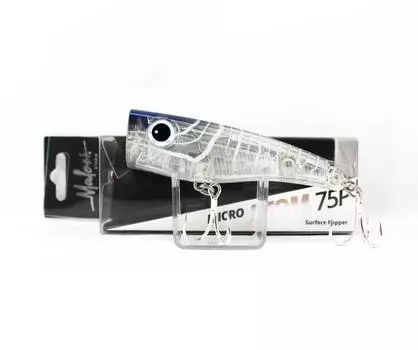 Плавающая приманка Malosi AT75P-FT Popper Micro Atom 75P Frost (0788)