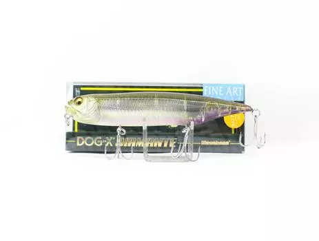 Плавающая приманка Megabass Dog X Diamante Rattle FA Ghost Wakasagi (0310)