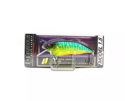 Плавающая приманка Megabass IXI Furious 1.5 Clear Hot Tiger (2420)