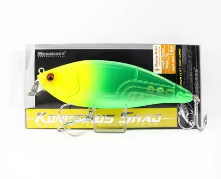 Плавающая приманка Megabass Konosirus Shad Ghost Lime Chart Head (4630)