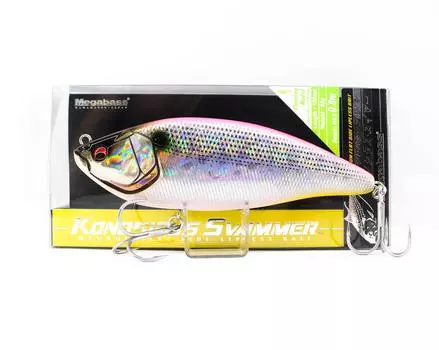 Плавающая приманка Megabass Konosirus Swimmer F GG с розовой спинкой Konoshiro (4708)
