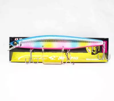 Плавающая приманка Megabass Marine Gang 140F GLX Blue Pink Rainbow (1641)