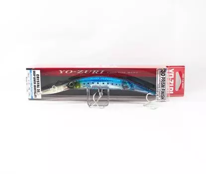 Плавающая приманка Yo Zuri 3D Crystal Minnow Jointed DD 130 мм F1155-GHIW (7321)