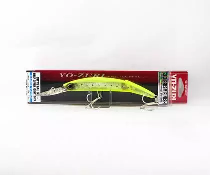 Плавающая приманка Yo Zuri 3D Crystal Minnow Jointed DD 130 мм F1155-GHCS (7307)