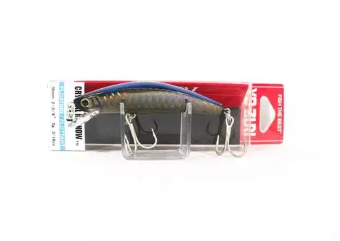 Плавающая приманка Yo Zuri Crystal Minnow 70 мм R1122-HGHB (1670 г.)
