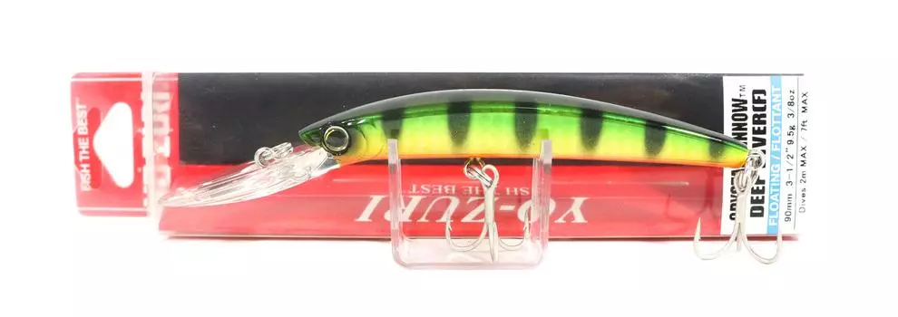 Плавающая приманка Yo Zuri Crystal Minnow DD 90 мм R1134-HPC (1008)