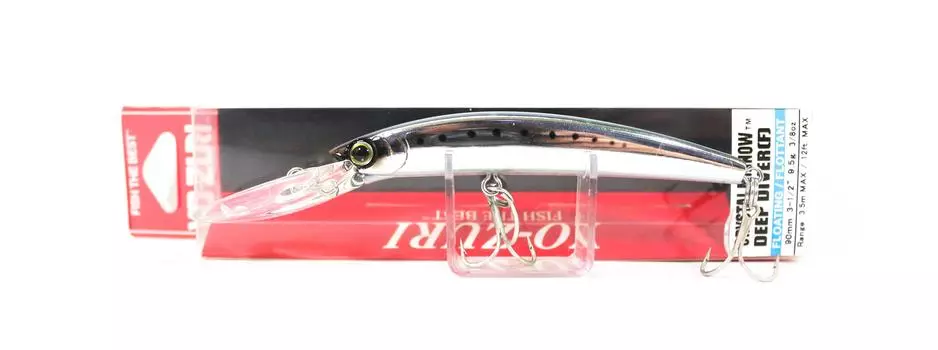 Плавающая приманка Yo Zuri Crystal Minnow DD 90 мм R1134-HSIW (1039)