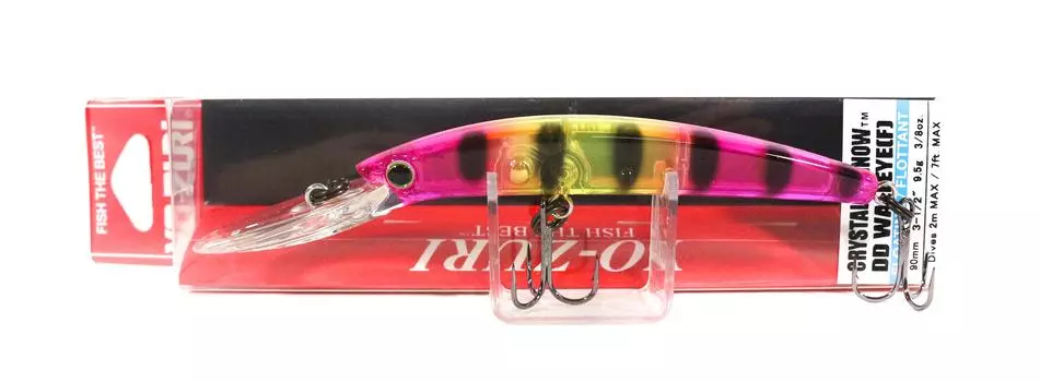 Плавающая приманка Yo Zuri Crystal Minnow DD Walleye 90 мм R1205-APC (6701)