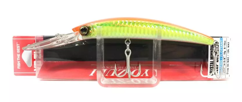Плавающая приманка Yo Zuri Crystal Minnow DD 110 мм R1135-HOBG (2400)