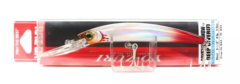 Плавающая приманка Yo Zuri Crystal Minnow DD 90 мм R1134-HBGS (2318)