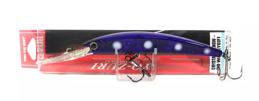 Плавающая приманка Yo Zuri Crystal Minnow DD Walleye 110 мм R1206-MN (6886)