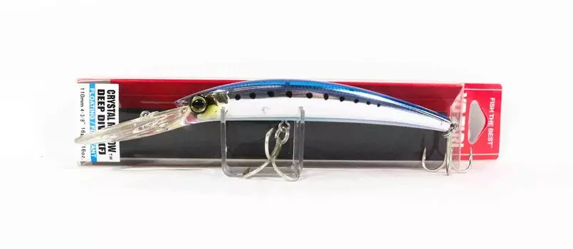 Плавающая приманка Yo Zuri Crystal Minnow DD 110 мм R1135-HIW (1190)