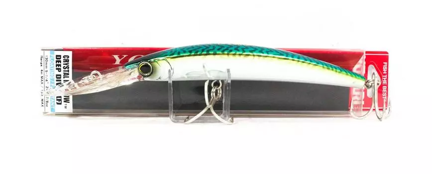 Плавающая приманка Yo Zuri Crystal Minnow DD 130 мм R1136-HGM (1305)