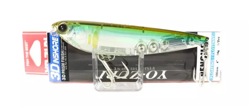 Плавающая приманка Yo Zuri Duel 3D Inshore Pencil 100 R1209-HHAY (7166)