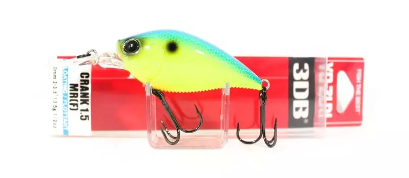 Плавающая приманка Yo Zuri Duel 3DB 1.5 MR Mid Crank 60 мм R1353-BCL (0478)