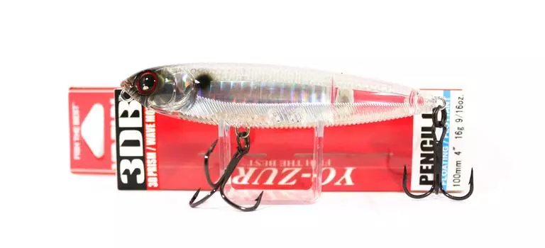 Плавающая приманка Yo Zuri Duel 3DB Pencil 100 мм R1100-PGSH (4475)