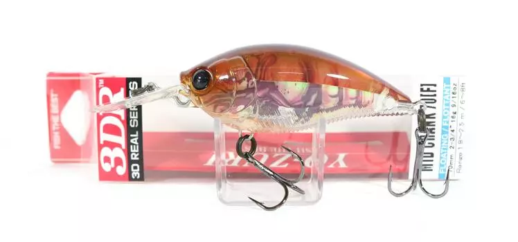 Плавающая приманка Yo Zuri Duel 3DR Mid Crank 70F R1318-RBCF (6724)