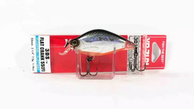 Плавающая приманка Yo Zuri Duel 3DS Flat Crank 55 мм F1141-HTS (3897)