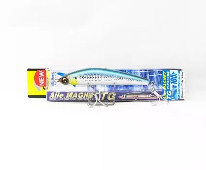 Плавающая приманка Yo Zuri Duel Aile Magnet TG Minnow 105F F1252-MKBK (5314)
