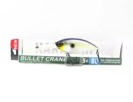 Плавающая приманка Yo Zuri Duel Hardcore Bullet Crank 5+ 80F R1421-SSH (1559 г.)
